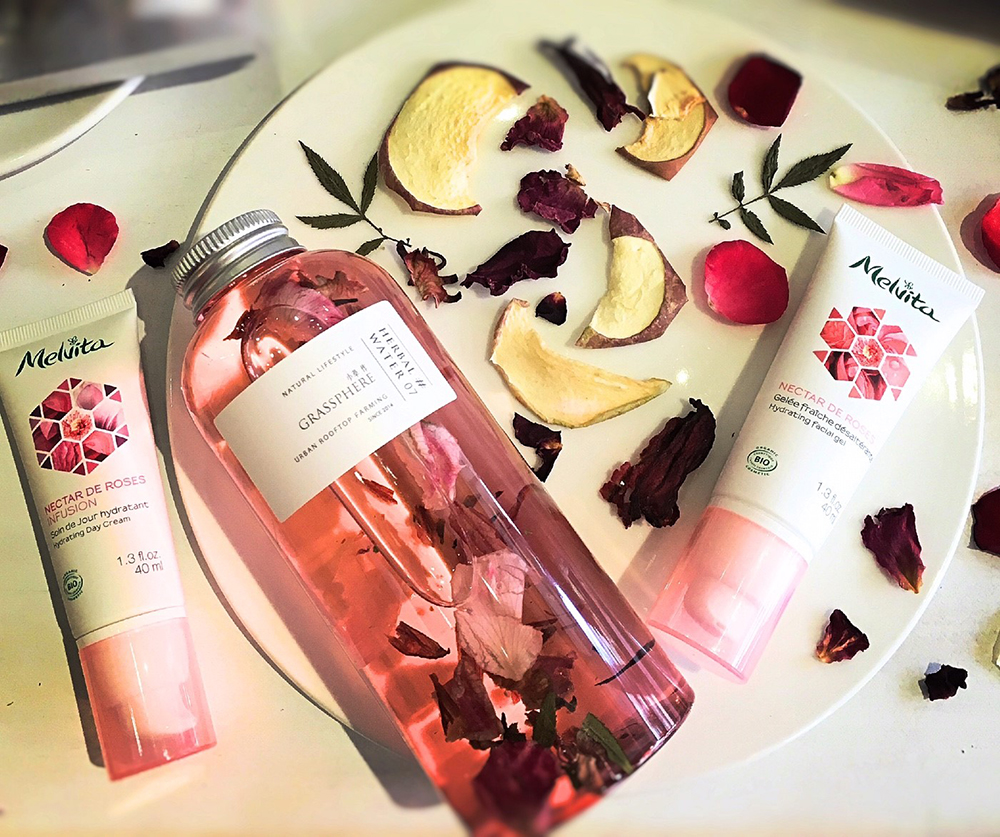 当法式保养遇上在地天然饮品:melvita x grassphere