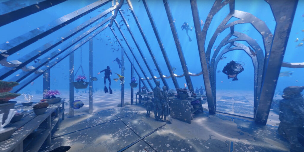 museum of underwater art (MOUA)