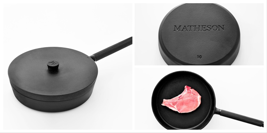 加拿大狂野主廚 Matty Matheson 推出的精實鑄鐵鍋 EVERYDAY OBJECT