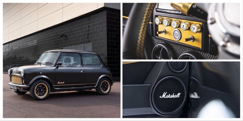 「Mini + Marshall=?」時尚華麗的聯名車款，結合音樂通往每一趟目的地 - 「 Mini Remastered Marshall ...