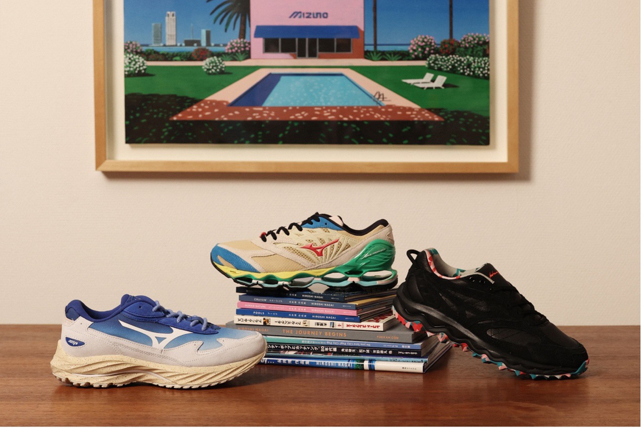 永井博　ポスター　MIZUNO  非売品 3/23発売｜永井博 × Mizuno 