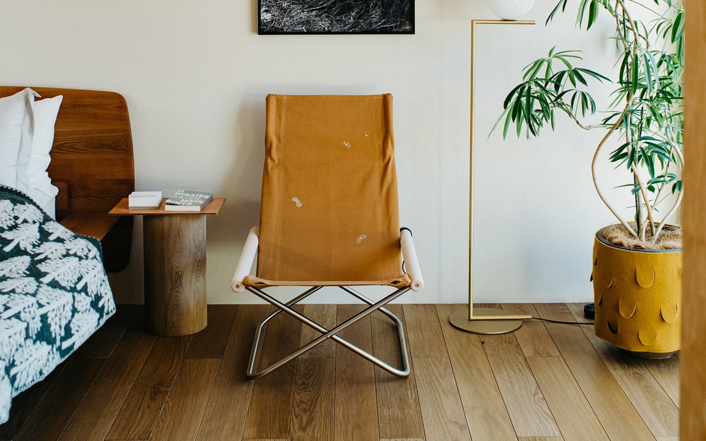 日本Nychair X - minä perhonen 手繪圖案聯名折疊椅，70年代至今